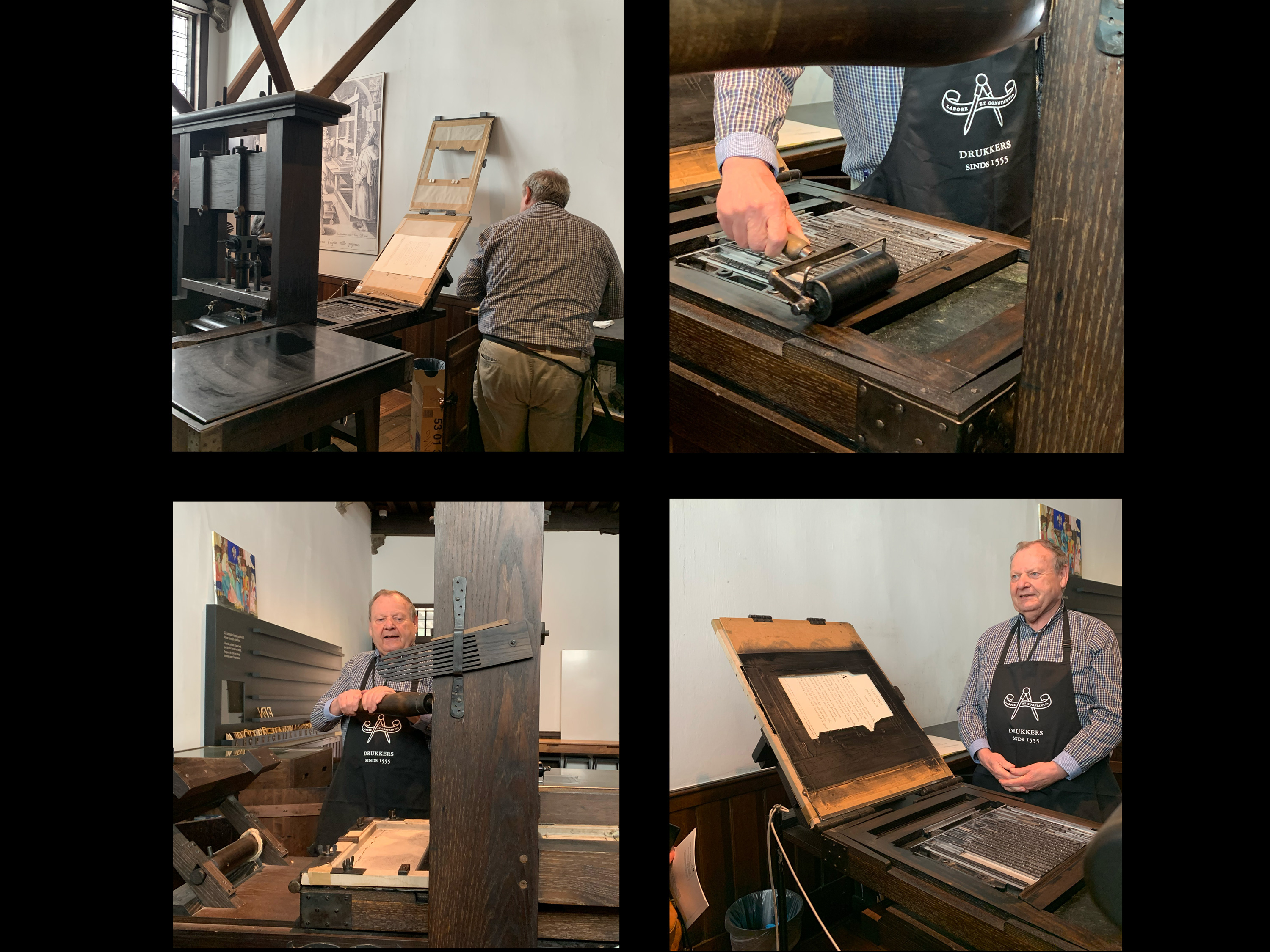 Printing Press demonstration